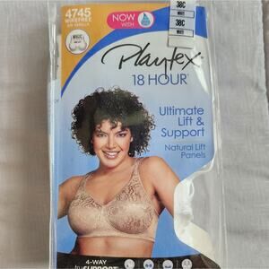 Playtex 18 Hour Ultimate Lift & Support Bra - Beige
